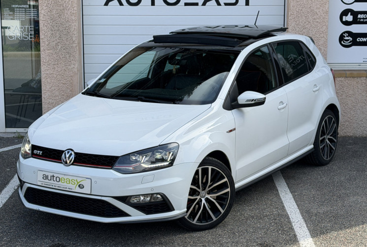 Volkswagen Polo 1.8 TSI 192 ch GTI 5p / Historique complet  / Toit ouvrant / Sièges alcantara