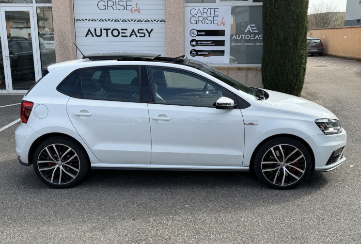 Volkswagen Polo 1.8 TSI 192 ch GTI 5p / Historique complet  / Toit ouvrant / Sièges alcantara