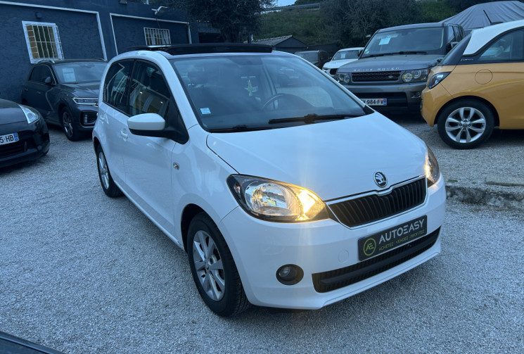 Skoda CITIGO 1.0 12V MPI 60 Ch ELEGANCE BVM5 5P * RADAR AR * TOIT OUVRANT * CLIMATISATION