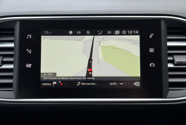 Peugeot 308 1.2 THP 130 ALLURE * GPS * CARPLAY * CAMERA * LED * DISTRI OK 12/2025