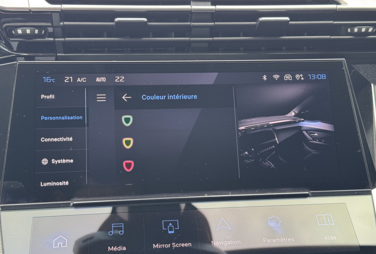 Peugeot 308 ALLURE Pack 1.5 HDI 130 EAT8 / Camera / Carplay / Lumière ambiance / FULL Entretien  