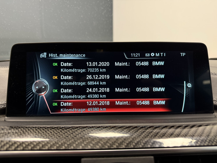 BMW M4 Coupé 3.0 ti 24V DKG 431 ch Boîte auto