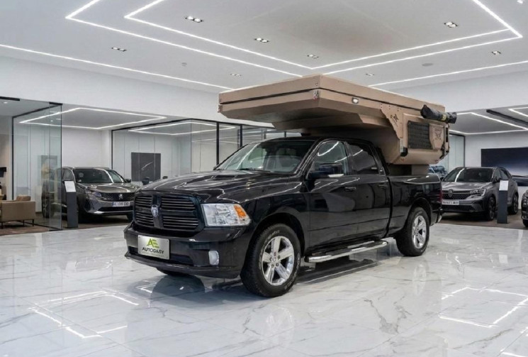 Dodge RAM 1500 V8 5.7 HEMI GPL + CELLULE CAMPER X OVERLAND - 130000 KM - 1ERE MAIN - FULL OPTIONS