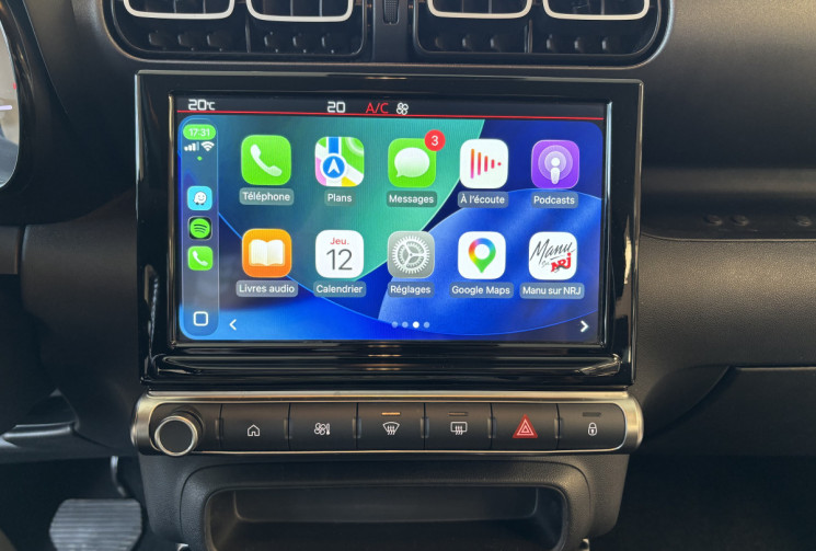 Citroën C3 Aircross PHASE 2 1.5 BLUEHDI EAT6 120 FEEL PACK / 1ERE MAIN / SUIVI COMPLET CITROEN