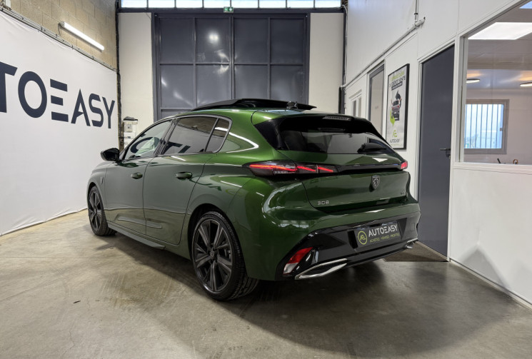 Peugeot 308 GT 1.2 130 EAT8 Toit ouvrant / sièges alcantara surpiqûres vertes / Hifi Focal