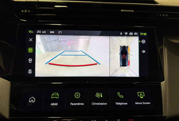 Peugeot 308 GT 1.2 130 EAT8 Toit ouvrant / sièges alcantara surpiqûres vertes / Hifi Focal