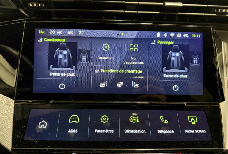 Peugeot 308 GT 1.2 130 EAT8 Toit ouvrant / sièges alcantara surpiqûres vertes / Hifi Focal