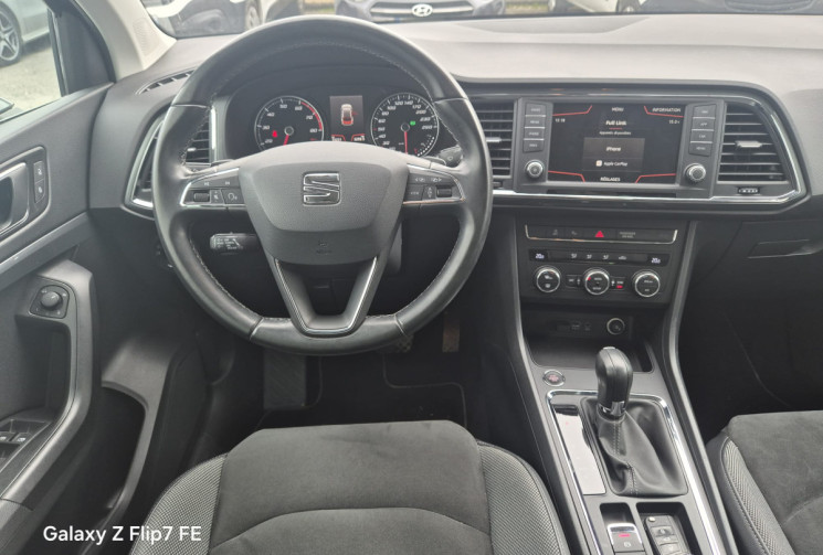 SEAT ATECA 1.5 TSI DSG7 STYLE 150 CV * ALCANTA * 1ER MAIN * CARNET COMPLET 