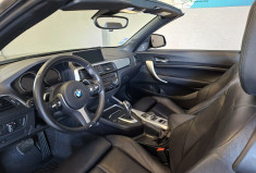 BMW Série 2 Cabriolet M SPORT 240i 340 CH  B58 6 CYLINDRES CAPOTE GRIS GRAPHIQUE