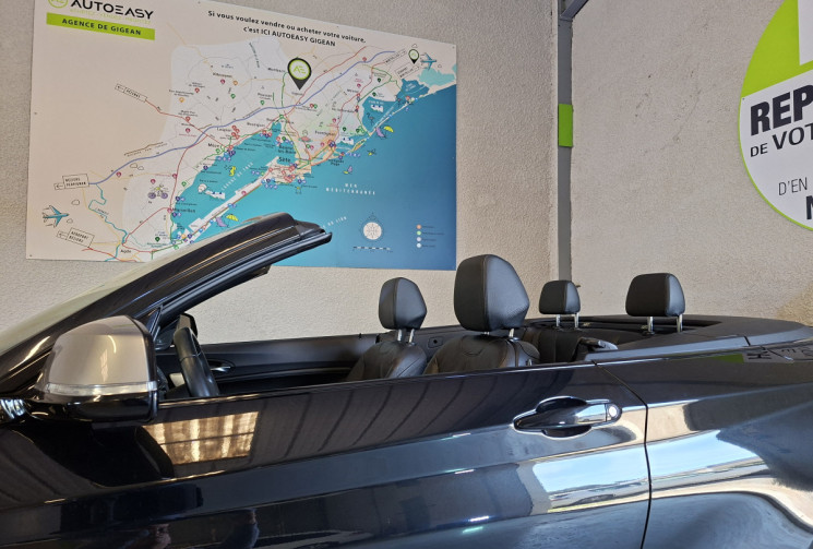 BMW Série 2 Cabriolet M SPORT 240i 340 CH  B58 6 CYLINDRES CAPOTE GRIS GRAPHIQUE