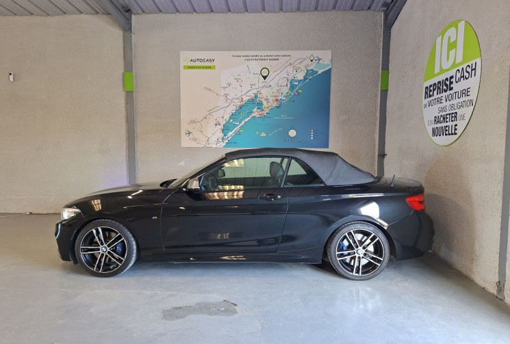 BMW Série 2 Cabriolet M SPORT 240i 340 CH  B58 6 CYLINDRES CAPOTE GRIS GRAPHIQUE