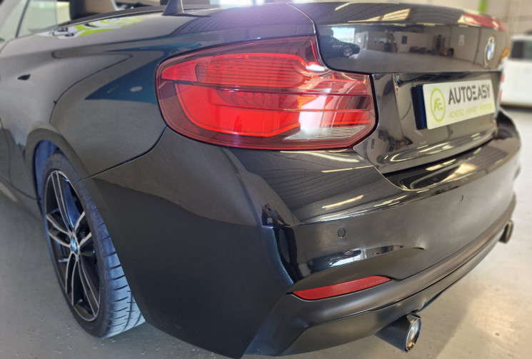 BMW Série 2 Cabriolet M SPORT 240i 340 CH  B58 6 CYLINDRES CAPOTE GRIS GRAPHIQUE