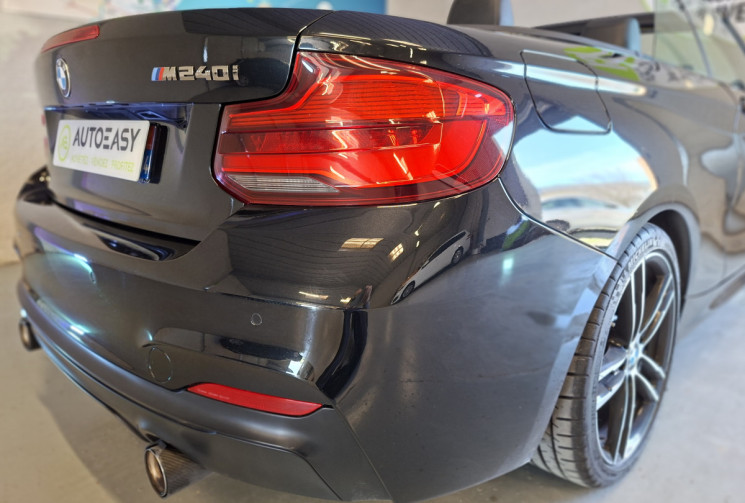 BMW Série 2 Cabriolet M SPORT 240i 340 CH  B58 6 CYLINDRES CAPOTE GRIS GRAPHIQUE