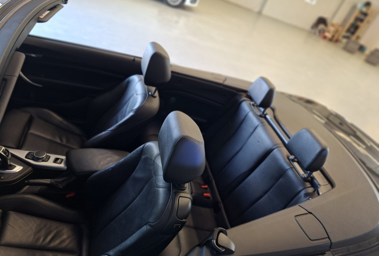 BMW Série 2 Cabriolet M SPORT 240i 340 CH  B58 6 CYLINDRES CAPOTE GRIS GRAPHIQUE