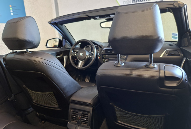 BMW Série 2 Cabriolet M SPORT 240i 340 CH  B58 6 CYLINDRES CAPOTE GRIS GRAPHIQUE