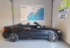 BMW Série 2 Cabriolet M SPORT 240i 340 CH  B58 6 CYLINDRES CAPOTE GRIS GRAPHIQUE