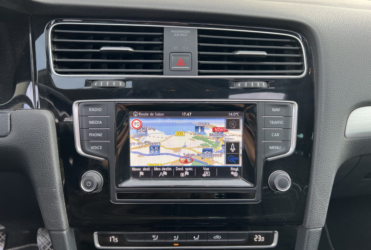 Volkswagen Golf 7 1.2 TSI 105 CUP 5p / Distribution OK / Toit Ouvrant / Radars AV AR / ACC