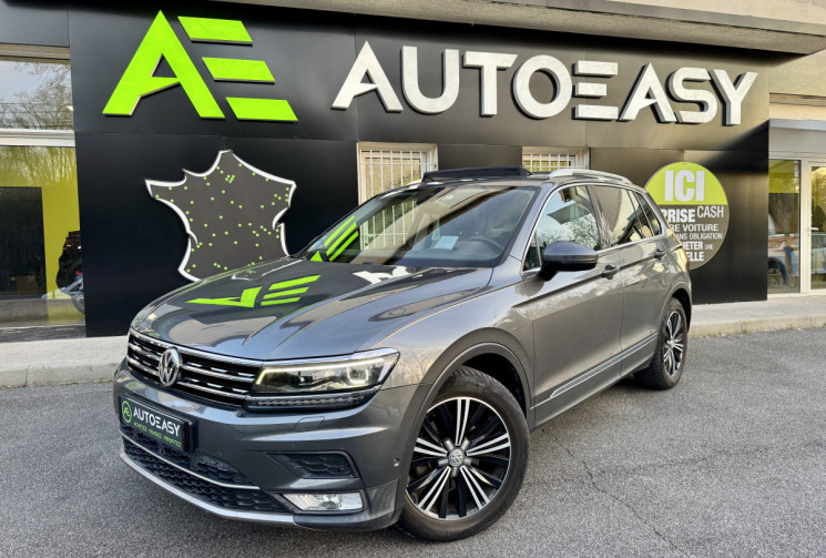 Volkswagen Tiguan 1.4 TSi 150 CARAT EXCLUSIVE DSG6 * TOIT OUVRANT * ATTELAGE * DYNAUDIO * TETE HAUTE
