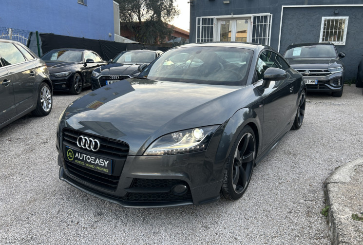 Audi TT Coupé 1.8 TFSI 160 Ch S Line * FAIBLE KILOMETRAGE * RADAR ARR * VOLANT MEPLAT
