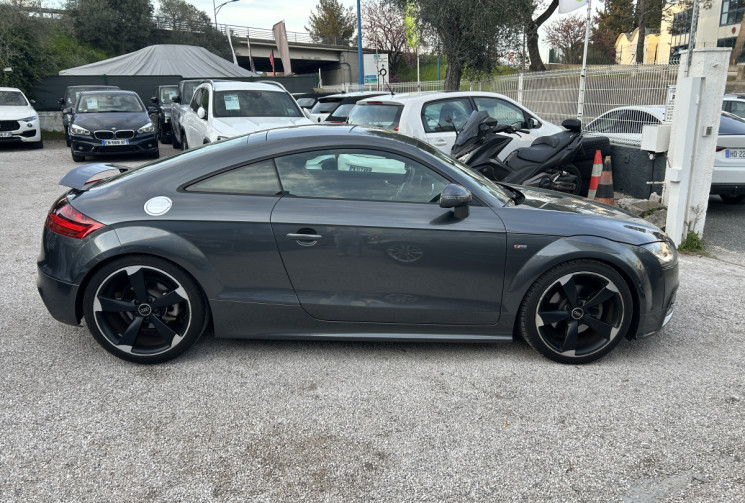 Audi TT Coupé 1.8 TFSI 160 Ch S Line * FAIBLE KILOMETRAGE * RADAR ARR * VOLANT MEPLAT