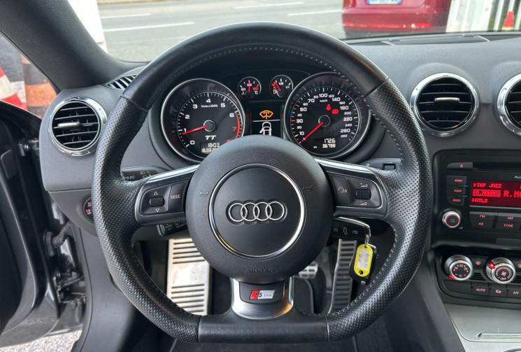 Audi TT Coupé 1.8 TFSI 160 Ch S Line * FAIBLE KILOMETRAGE * RADAR ARR * VOLANT MEPLAT