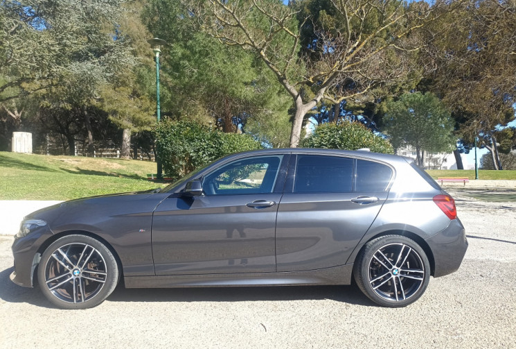 BMW Série 1 116D 116 ch - BVA8 - M Sport - Française - Cuir - Radars AV/AR - Régulateur - Suivi BMW