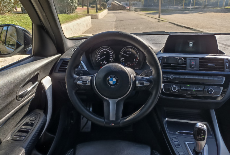 BMW Série 1 116D 116 ch - BVA8 - M Sport - Française - Cuir - Radars AV/AR - Régulateur - Suivi BMW