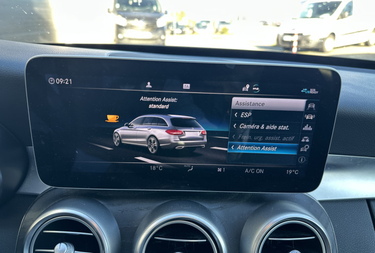 Mercedes CLASSE C BREAK 200 d 150 CV 9G-Tronic Avantgarde Line 