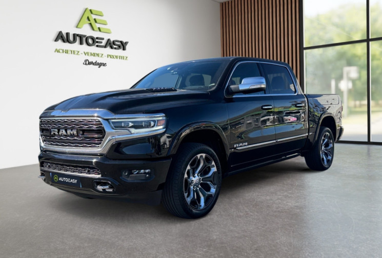 Dodge RAM 1500 CREW CAB 5.7 V8 LIMITED PACK SPORT 450ch / GPL-ETHANOL BVA8 / CARTE GRISE FRANCAISE