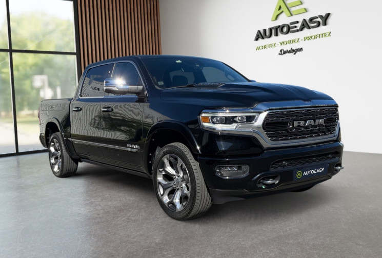 Dodge RAM 1500 CREW CAB 5.7 V8 LIMITED PACK SPORT 450ch / GPL-ETHANOL BVA8 / CARTE GRISE FRANCAISE