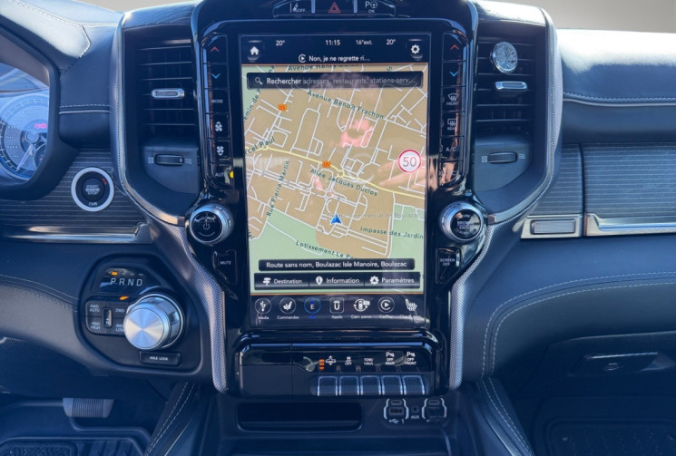 Dodge RAM 1500 CREW CAB 5.7 V8 LIMITED PACK SPORT 450ch / GPL-ETHANOL BVA8 / CARTE GRISE FRANCAISE