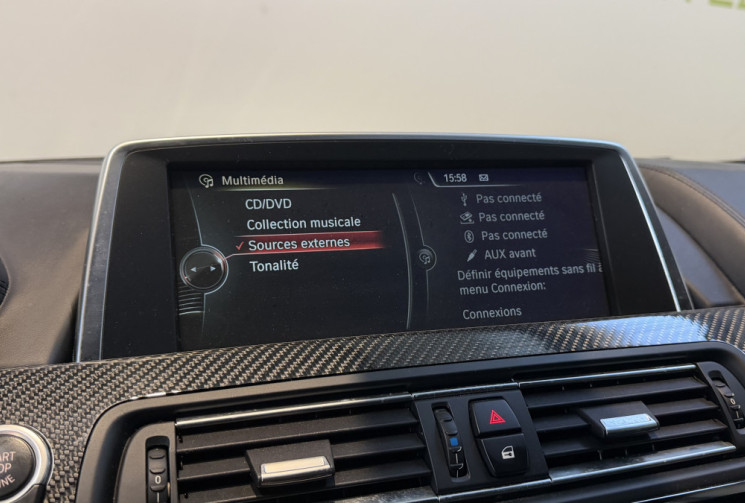 BMW M6 M6 GRAN COUPE V8 4.4 560 DKG7- Akrapovic / Pack carbone / HUD