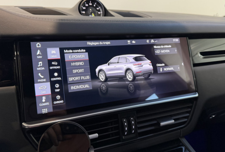 Porsche Cayenne  3.0 V6 462 e-HYBRID - Pack black / PDLS + / Bose / Porsche approved 24 mois 