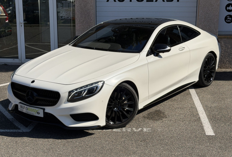Mercedes CLASSE S Coupe 500 9G-Tronic 455 ch / Suivi 100% MB / Faible km / VOLANT A DROITE