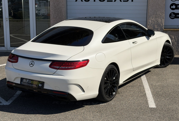 Mercedes CLASSE S Coupe 500 9G-Tronic 455 ch / Suivi 100% MB / Faible km / VOLANT A DROITE