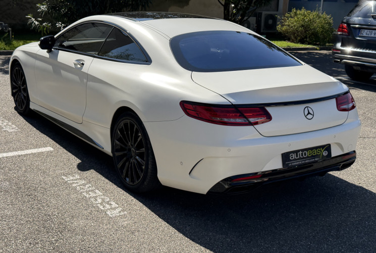 Mercedes CLASSE S Coupe 500 9G-Tronic 455 ch / Suivi 100% MB / Faible km / VOLANT A DROITE