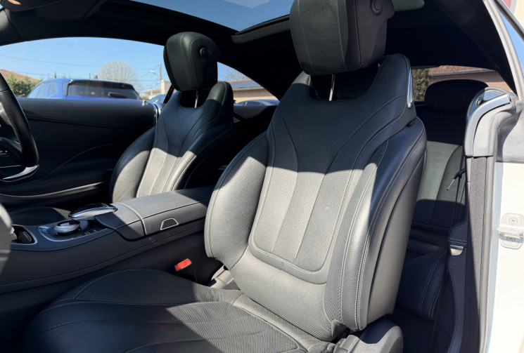 Mercedes CLASSE S Coupe 500 9G-Tronic 455 ch / Suivi 100% MB / Faible km / VOLANT A DROITE