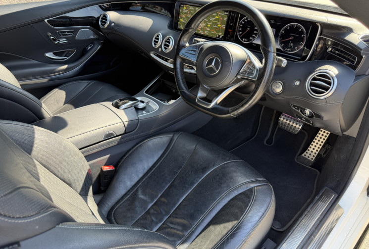 Mercedes CLASSE S Coupe 500 9G-Tronic 455 ch / Suivi 100% MB / Faible km / VOLANT A DROITE