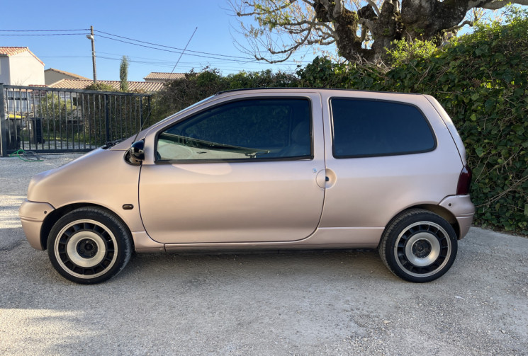 Renault Twingo 1.2 60ch// GARANTIE 6 MOIS // Peinture Complète Saumon + Toit noir // Jantes Clio 16S