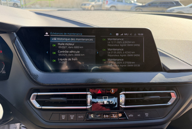 BMW SERIE 2 GRAN COUPE 218D 150 CH M SPORT BVA8 / SUIVI BMW / CARPLAY / CAMERA 