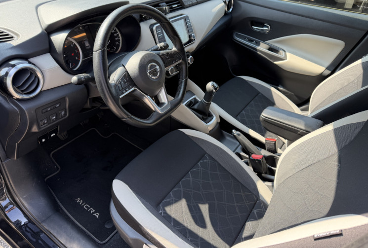 Nissan Micra N-Connecta 92 ch / Première main / Rachat leasing / Suivi Nissan / Faible kilométrage