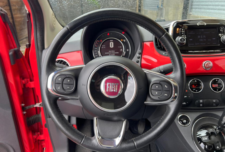 FIAT 500  III Phase 2 0.9 TwinAir 8V Turbo Dualogic 85 cv Boîte auto