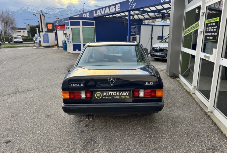 Mercedes 190 E 2.6i L6 166cv - 5 vitesses - suivi complet Mercedes