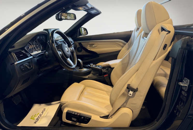 BMW Série 4 435i 306ch cabriolet / CARPLAY / HARMAN KARDON / SIEGE CHAUFFANT / CHAUFFAGE NUQUE