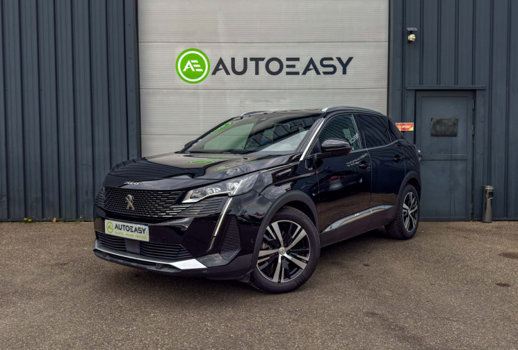 Peugeot 3008 1.6 THP GT EAT8 180 cv Boîte auto Alcantara Sièges chauffants Angles morts 