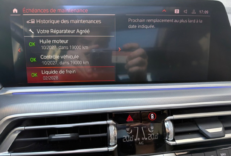 BMW X5 BMW X5 pack M SPORT 3.0d 265cv (G05) origine France 3ème main / HUD / 360 / TOIT OUVRANT / 