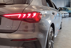 Audi A3 Sportback IV 35 TDI 150 S line S tronic - CUIR  VIRTUAL - suivi entretien AUDI -