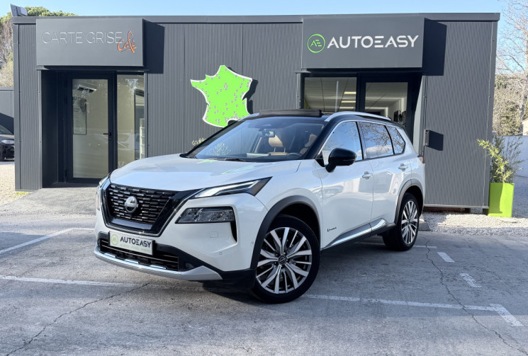 Nissan X-Trail e-POWER 213 e-4ORCE 7 Places Tekna Plus 7 Places / 1ère Main / Suivi Nissan
