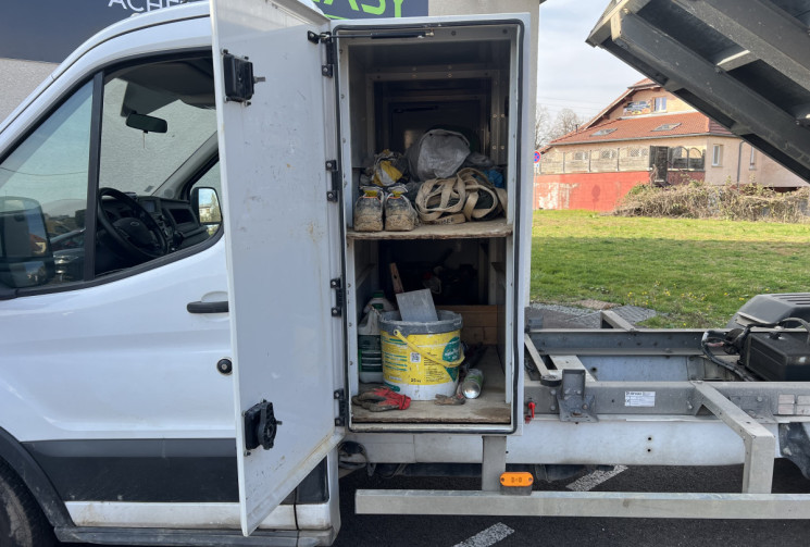 Ford Transit FG L2 CABINE + COFFRE L2 2.0 EcoBlue- BENNE/PLATEAU 170 cv BVM6