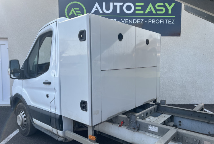 Ford Transit FG L2 CABINE + COFFRE L2 2.0 EcoBlue- BENNE/PLATEAU 170 cv BVM6